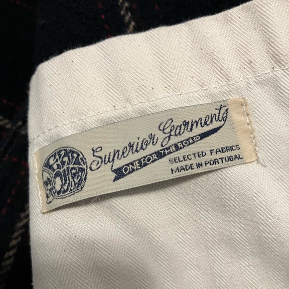 Eat dust Navy Button-Up Jacket. - Picture 9 of 10